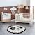 Tapis enfant  en coton motif animaux panda Blanc 6 - vertbaudet enfant 
