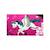Tapis enfant tissé lyn8 licorne a Rose 3 - vertbaudet enfant 