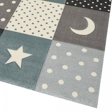 Tapis enfant tissé minikids Bleu 3 - vertbaudet enfant 