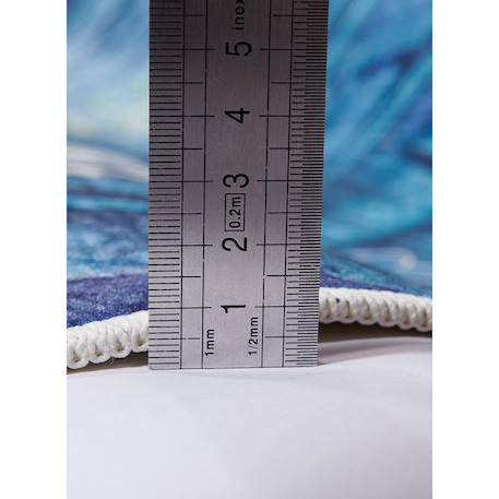 Tapis enfant tissé jungle Bleu 5 - vertbaudet enfant 