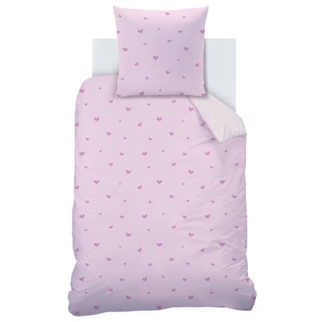 Parure de lit imprimée 100% coton, disney home stitch cupidon Rose 4 - vertbaudet enfant 