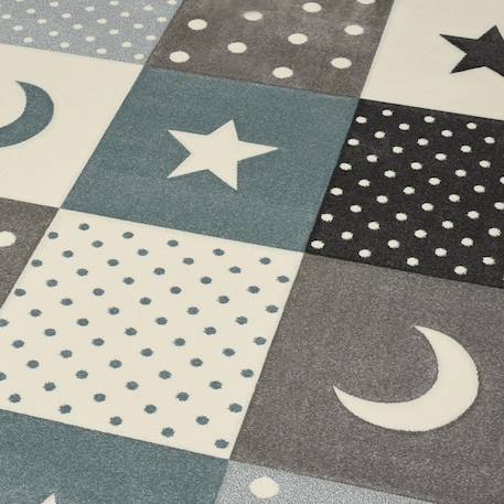 Tapis enfant tissé minikids Bleu 4 - vertbaudet enfant 