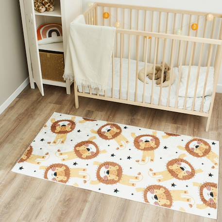 Tapis enfant tissé motif animaux celesta 2 Beige 1 - vertbaudet enfant 