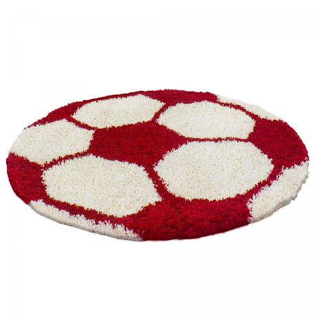 Tapis enfant tissé shaggy foot Autre+Bleu+Jaune+Noir+Rouge+Vert 26 - vertbaudet enfant 