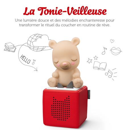 Tonie-veilleuse - doudou nounours avec berceuses apaisantes pour conteuse Toniebox MULTICOLORE 2 - vertbaudet enfant 