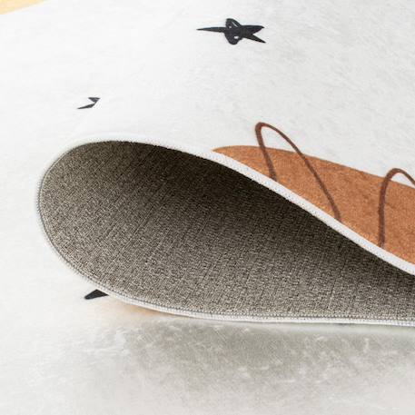 Tapis enfant tissé motif animaux celesta 2 Beige 5 - vertbaudet enfant 