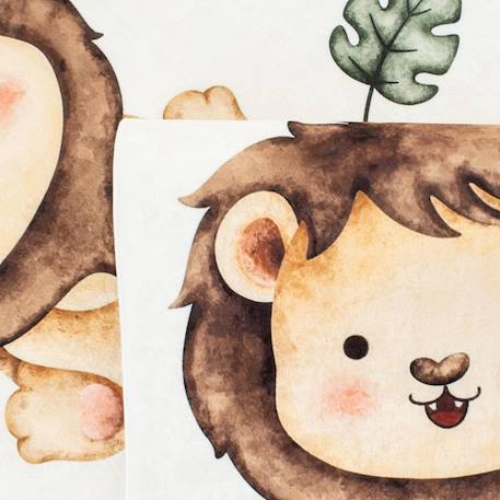 Tapis enfant tissé motif animaux celesta 1 Beige 3 - vertbaudet enfant 