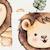 Tapis enfant tissé motif animaux celesta 1 Beige 3 - vertbaudet enfant 