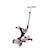 Trottinette évolutive go-up deluxe lights 360 essential Bleu ciel+Rose berry+Vert pistache 9 - vertbaudet enfant 