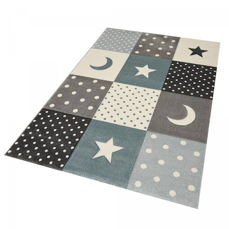 Tapis enfant tissé minikids Bleu 5 - vertbaudet enfant 