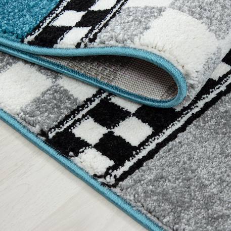 Tapis enfant tissé kid race Bleu 4 - vertbaudet enfant 