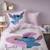 Parure de lit imprimée 100% coton, disney home stitch cupidon Rose 1 - vertbaudet enfant 