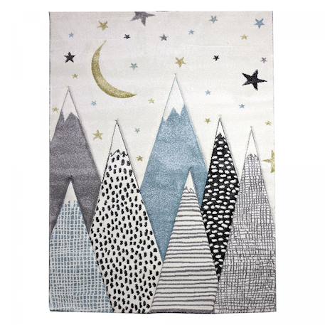Tapis enfant tissé snowsky Crème 2 - vertbaudet enfant 