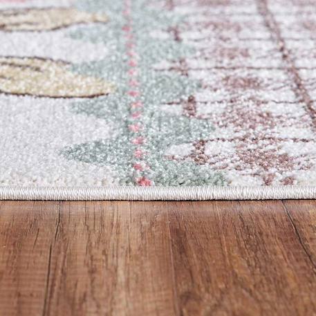 Tapis enfant tissé dogra Crème 4 - vertbaudet enfant 