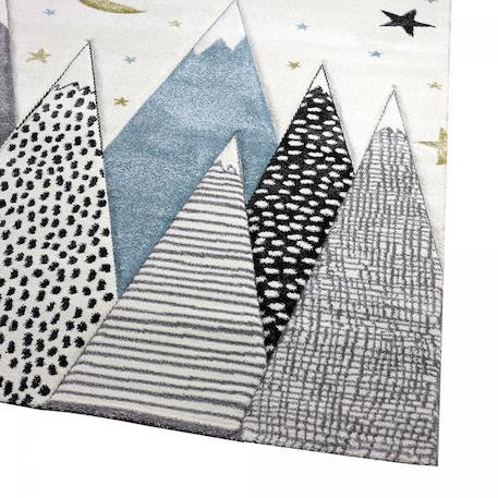 Tapis enfant tissé snowsky Crème 3 - vertbaudet enfant 