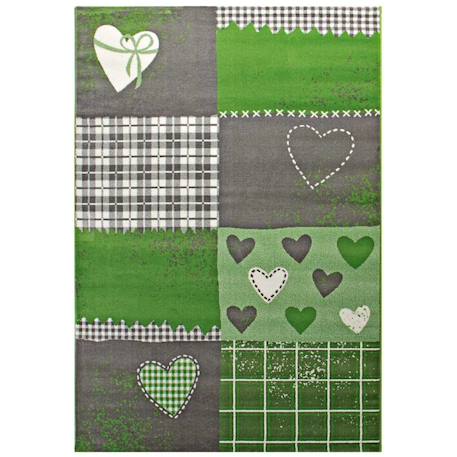 Tapis enfant tissé bambin Vert 2 - vertbaudet enfant 