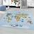 Tapis enfant  playmap Bleu 1 - vertbaudet enfant 