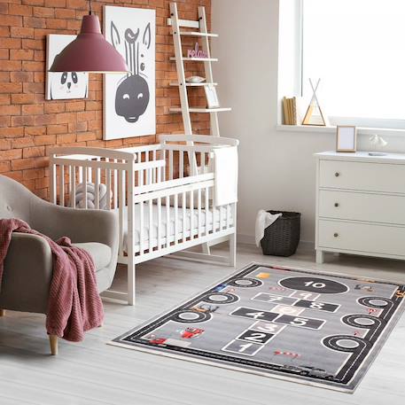 Tapis enfant marel très doux Gris 5 - vertbaudet enfant 