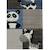 Tapis enfant tissé motif animaux zoo Bleu 4 - vertbaudet enfant 
