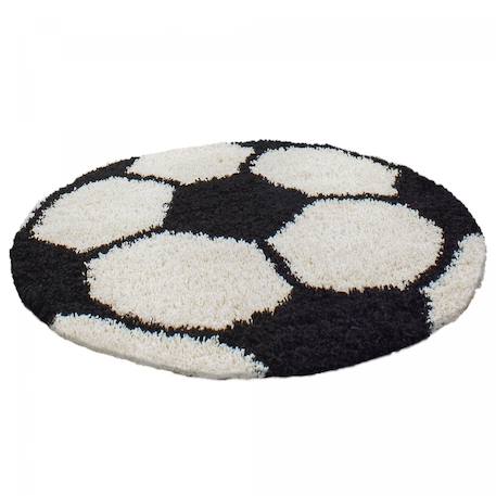 Tapis enfant tissé shaggy foot Autre+Bleu+Jaune+Noir+Rouge+Vert 20 - vertbaudet enfant 