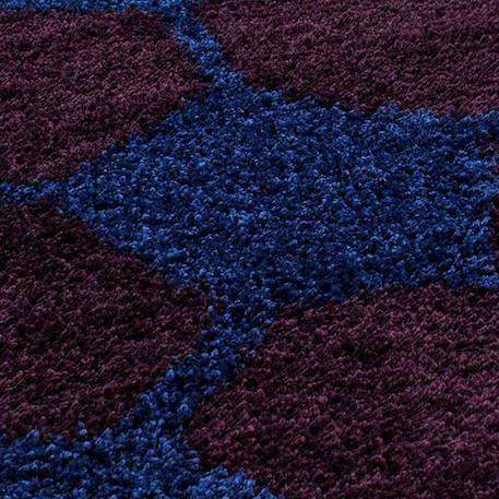 Tapis enfant tissé shaggy foot Autre+Bleu+Jaune+Noir+Rouge+Vert 9 - vertbaudet enfant 