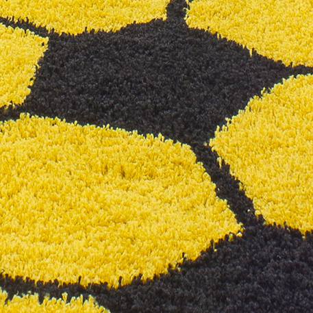 Tapis enfant tissé shaggy foot Autre+Bleu+Jaune+Noir+Rouge+Vert 15 - vertbaudet enfant 