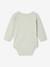 Lot de 2 bodies bébé ouverture naissance manches longues beige+rose+vert d'eau 18 - vertbaudet enfant 