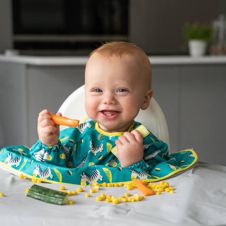 Bavoir pour kit tidy tot  zèbre Vert 4 - vertbaudet enfant 
