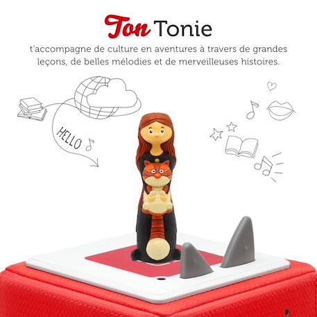 Figurine audio - marlène jobert raconte - pour toniebox MULTICOLORE 2 - vertbaudet enfant 