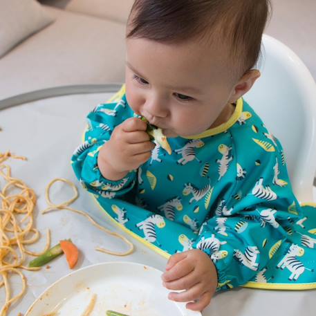 Bavoir pour kit tidy tot  zèbre Vert 6 - vertbaudet enfant 