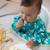 Bavoir pour kit tidy tot  zèbre Vert 6 - vertbaudet enfant 