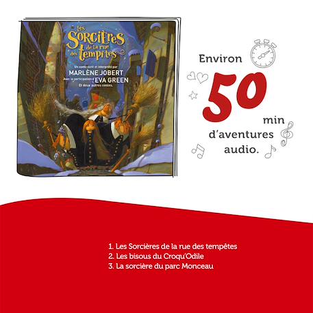 Figurine audio - marlène jobert raconte - pour toniebox MULTICOLORE 3 - vertbaudet enfant 