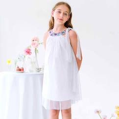 Robe demoiselle d'honneur   à col liberty   alizee  - vertbaudet enfant