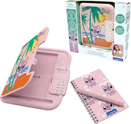 Journal intime électronique avec coffre-fort Angel - carnet inclus, interactif, effets sonores MULTICOLORE 1 - vertbaudet enfant 
