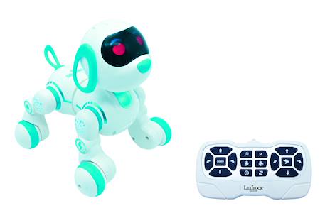 Chiot Robot Power Puppy Jr – programmable avec contrôle gestuel, télécommandé, à dresser, avec sons, musique Blanc 1 - vertbaudet enfant 