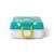 Boite à sandwich et goûter 850ml snacky Bleu dino+Bleu infinity+Bleu wolf+Cannelle fox+Rose birds+Rose blush+Vert forest+Vert raccoon 2 - vertbaudet enfant 