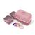 Lunch box à compartiments 800ml tresor Bleu dino+Bleu infinity+Bleu wolf+Cannelle fox+Rose birds+Rose blush+Rose papercut+Vert forest+Vert raccoon 30 - vertbaudet enfant 