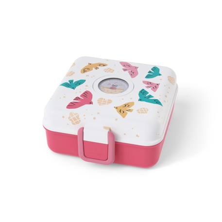 Boite à sandwich et goûter 850ml snacky Bleu dino+Bleu infinity+Bleu wolf+Cannelle fox+Rose birds+Rose blush+Vert forest+Vert raccoon 25 - vertbaudet enfant 