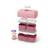 Lunch box à compartiments 800ml tresor Bleu dino+Bleu infinity+Bleu wolf+Cannelle fox+Rose birds+Rose blush+Rose papercut+Vert forest+Vert raccoon 31 - vertbaudet enfant 