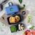 Lunch box à compartiments 800ml tresor Bleu dino+Bleu infinity+Bleu wolf+Cannelle fox+Rose birds+Rose blush+Rose papercut+Vert forest+Vert raccoon 12 - vertbaudet enfant 