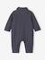 Combinaison naissance en sergé bleu ardoise 2 - vertbaudet enfant 