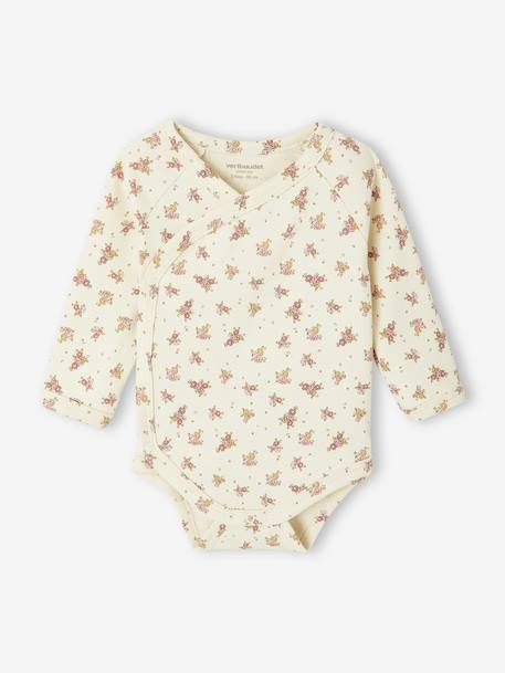 Lot de 5 bodies ouverture naissance rose pâle 5 - vertbaudet enfant 