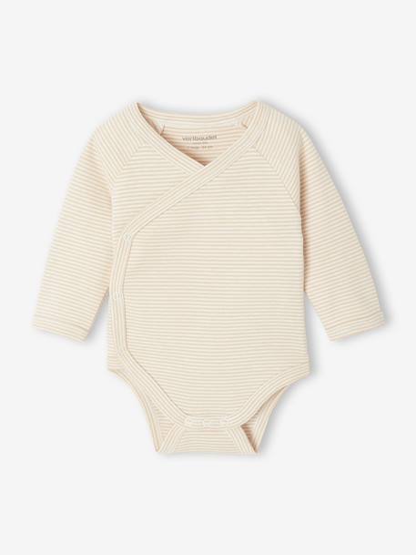 Lot de 5 bodies ouverture naissance rose pâle 3 - vertbaudet enfant 