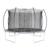 Trampoline rond ø 370cm gris avec filet intérieur - saturne inner – trampoline 3,7m 370 cm Gris 1 - vertbaudet enfant 