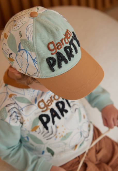 Casquette enfant garden party Vert 1 - vertbaudet enfant 