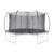 Trampoline rond ø 490cm avec filet de protection intérieur - jupiter inner trampoline 4,90m 490 cm Gris 1 - vertbaudet enfant 