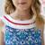 Robe cérémonie  fleurie  et   hepburn Bleu foncé rouge 6 - vertbaudet enfant 