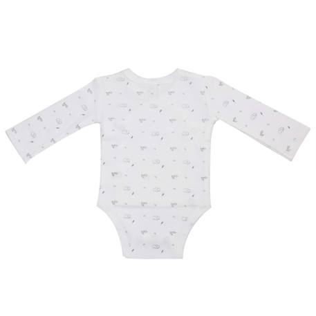 Body bébé motif renard Blanc 3 - vertbaudet enfant 