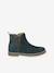 Boots enfant fille cuir élastiquées et zippées bordeaux+camel+marine+or+vert 24 - vertbaudet enfant 