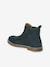 Boots enfant fille cuir élastiquées et zippées bordeaux+camel+marine+or+vert 25 - vertbaudet enfant 